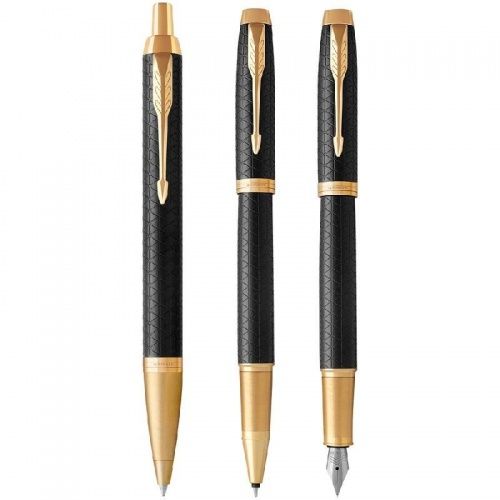 Ручка шариковая Parker IM Premium Black/Gold GT