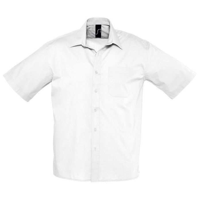 Рубашка "Bristol", белый_4XL, 65% полиэстер, 35% хлопок, 95г/м2