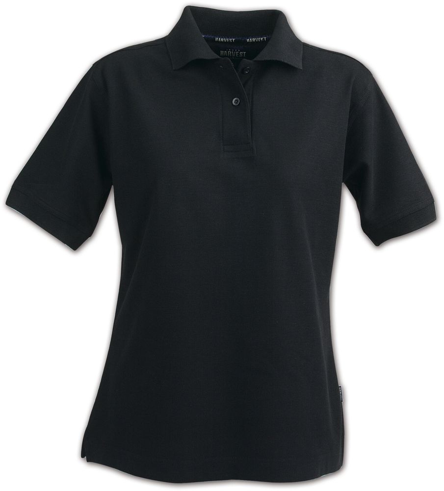 Рубашка поло женская Semora, черная, размер XL