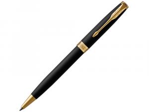 Ручка шариковая Parker Sonnet Core Matte Black GT, черный/золотистый