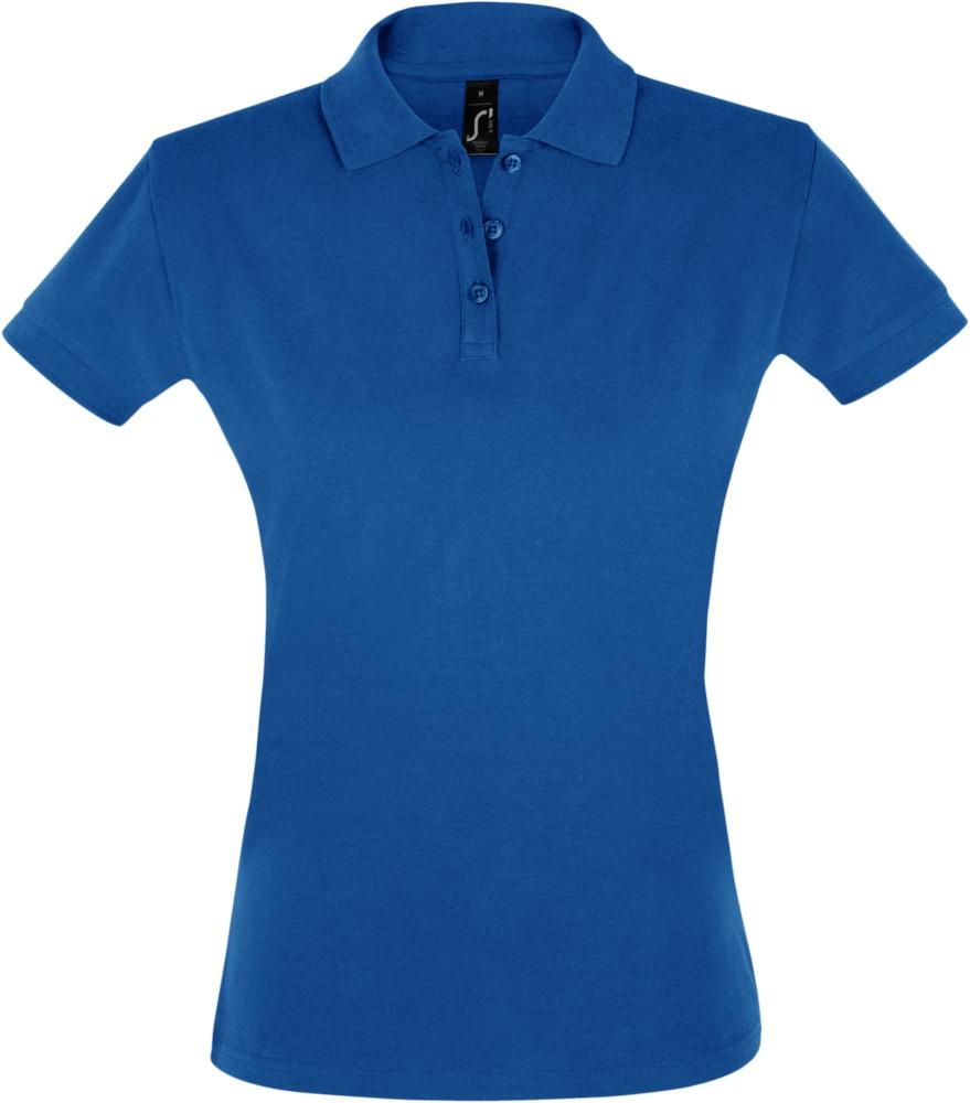 Рубашка поло женская Perfect Women 180 ярко-синяя, размер S