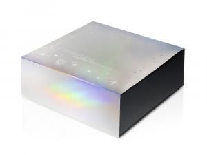 Подарочная коробка с голографическим шубером Aurora, L