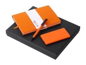 Подарочный набор COLOR IT c блокнотом, ручкой и повербанком, 5000 mAh