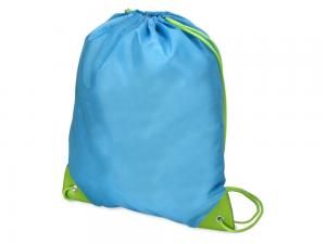 Рюкзак- мешок Clobber, голубой/зеленое яблоко (уцененный)