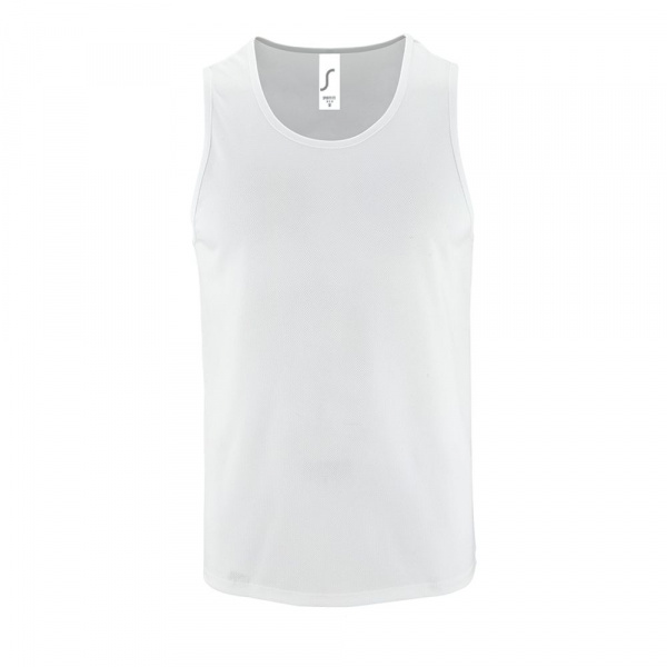 Майка мужская Sporty TT Men белая, размер XXL