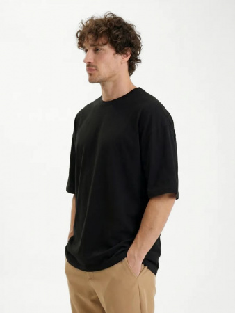 Футболка Oversize Premium 210, черная, размер 3XL