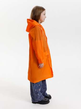 Дождевик детский RainDrop Kids, оранжевый, 12 лет (рост 142-152)