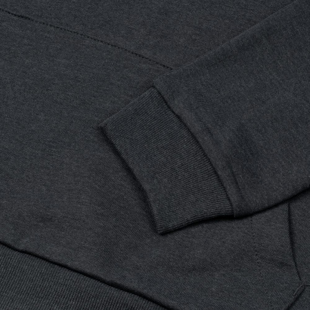Толстовка с капюшоном унисекс Hoodie, темно-серая, размер S