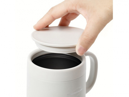 Термокружка из нерж. стали тм THERMOcafe TCCM-460SY (WGY) 0,46L