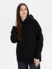 Худи оверсайз унисекс Snuggie, черное, размер XL/XXL