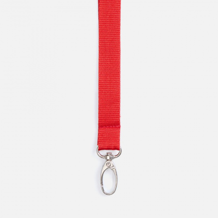 Лента для бейджа Pin, красная