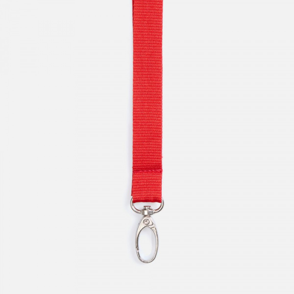 Лента для бейджа Pin, красная