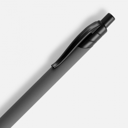Ручка шариковая Undertone Black Soft Touch, серая