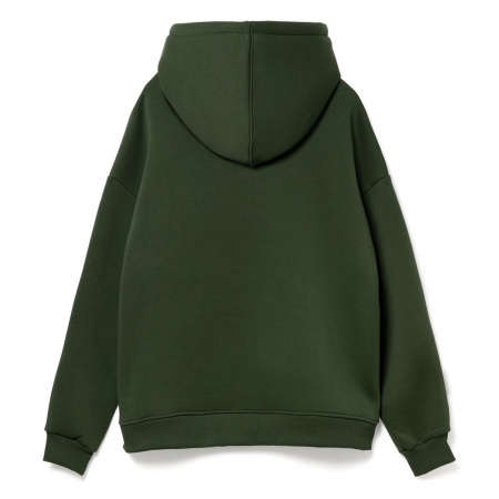 Худи Kulonga Oversize, темно-зеленое, размер 3XL/4XL