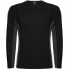 Спортивная футболка SHANGHAI L/S мужская, ЧЕРНЫЙ/ТЕМНЫЙ ГРАФИТ M