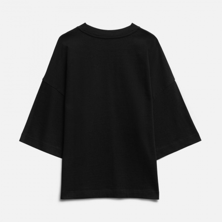 Футболка оверсайз Big boss, черная, размер 3XL/4XL