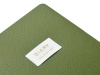 Ежедневник недатированный А5 Verde с нашивкой, зеленый