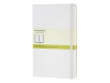 Записная книжка Moleskine Classic (нелинованный) в твердой обложке, Large (13х21см), белый