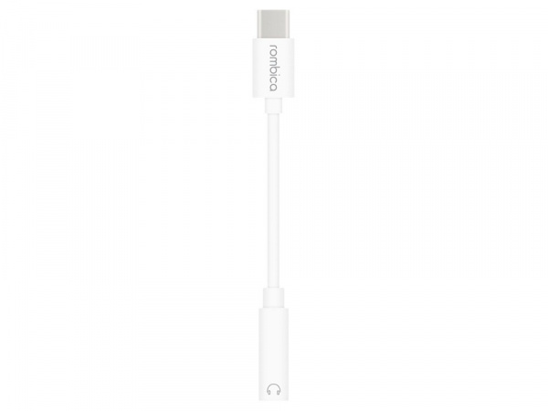 Rombica Type-C Adapter 3.5 White, белый