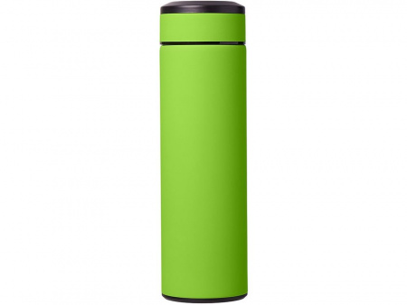 Вакуумный термос Vacuum Flask C1, soft touch, 420мл, зеленое яблоко