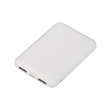 Зарядное устройство "Compact", 5000 mAh, белый, цвет белый
