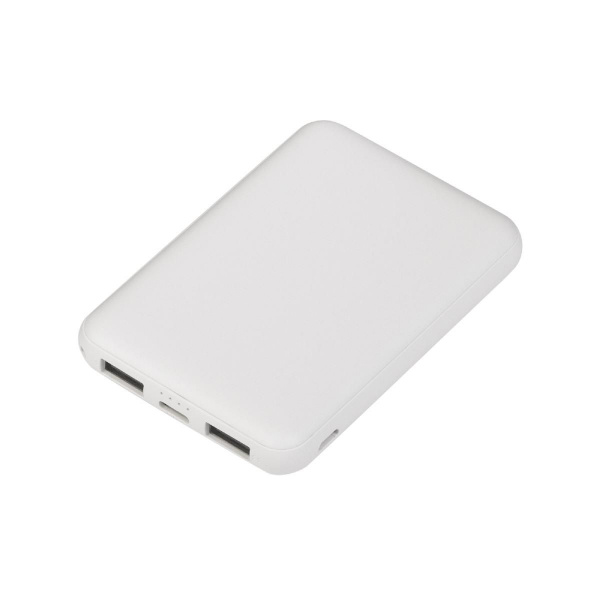 Зарядное устройство "Compact", 5000 mAh, белый, цвет белый