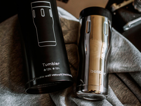 Термос питьевой, вакуумный, бытовой, тм bobber. Объем 0,47 литра. Артикул Tumbler-470 Glossy