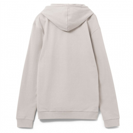 Толстовка с капюшоном унисекс Hoodie, дымчато-серая, размер XXL
