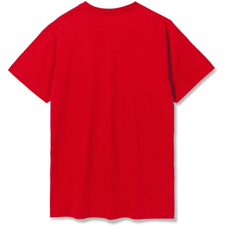 Футболка унисекс T-Bolka 180, красная, размер 4XL