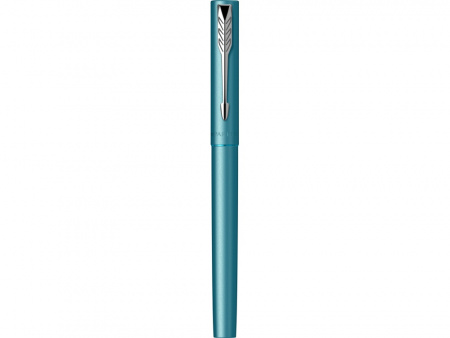 Ручка-роллер Parker Vector XL Teal CT, цвет чернил black, стержень: F, в подарочной упаковке.