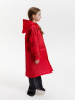 Дождевик детский RainDrop Kids, красный, 10 лет (рост 130-140)