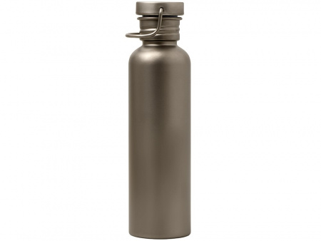 Бутылка для воды из титана Titan, 750ml, темно-серый