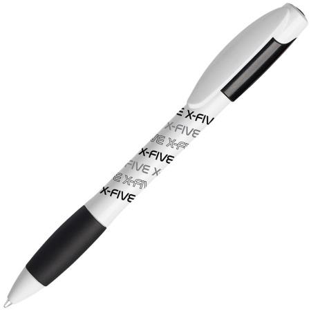 X-5, ручка шариковая, желтый/белый, пластик
