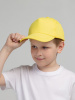 Бейсболка детская Standard Kids, желтая