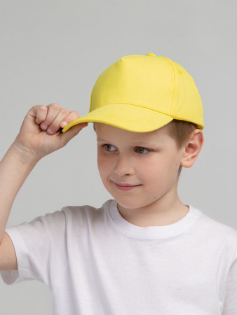 Бейсболка детская Standard Kids, желтая