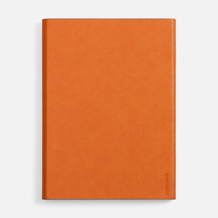 Ежедневник Petrus Flap, недатированный, оранжевый