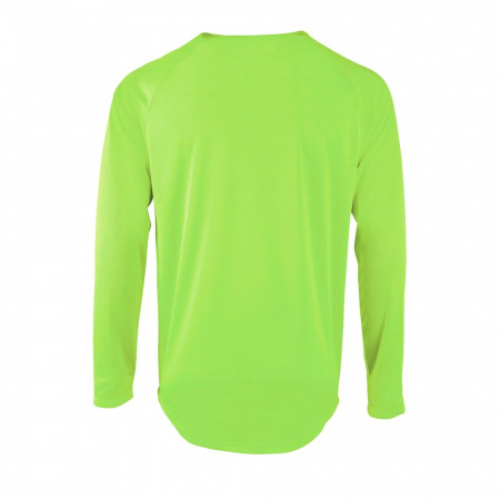 Футболка с длинным рукавом Sporty LSL Men неоново-зеленая, размер S