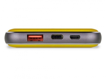 Внешний аккумулятор Rombica NEO Electron Yellow, 10000 мАч, желтый (Р)