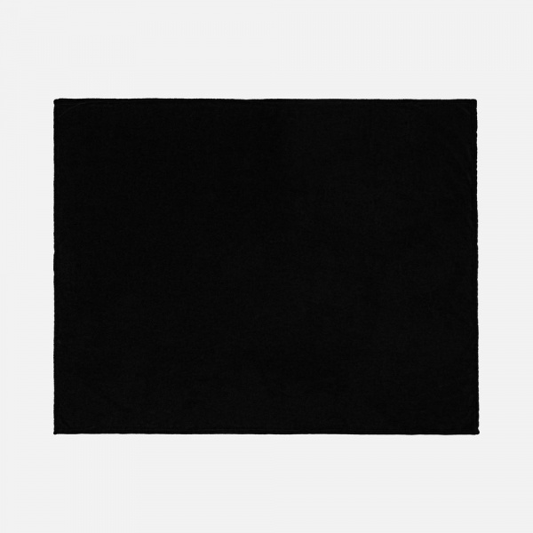 Плед Plush, черный