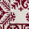 Шарф Wintertude L, красный с белым