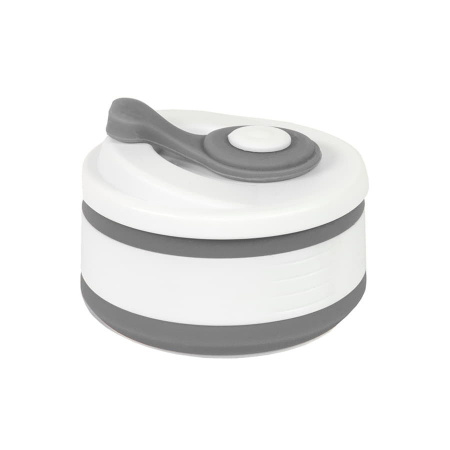 Стакан складной BUTTON;  350 мл, силикон, красный