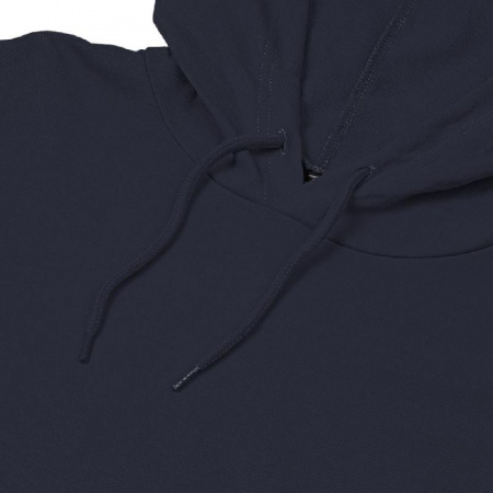 Толстовка с капюшоном унисекс Hoodie, темно-синяя, размер M