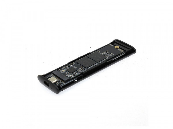 Внешний портативный SSD диск 2,5 128Гб TypeC, серебристый