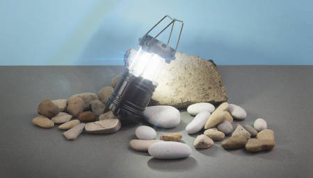 Туристический led-фонарь "Compass" 360˚ , цвет черный