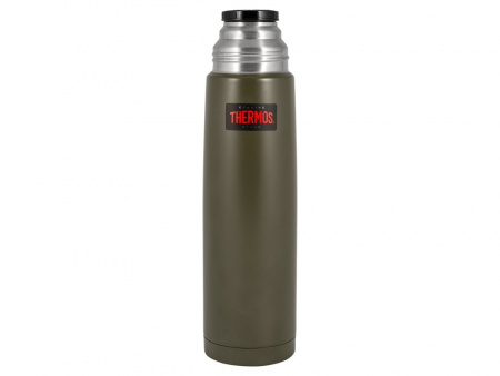 Термос из нерж. стали тм THERMOS FBB-1000AG 1L, зеленый