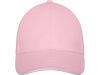 Бейсболка Darton, 6 панелей, light pink