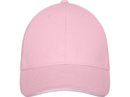 Бейсболка Darton, 6 панелей, light pink