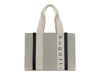 Сумка-тоут женская BUGATTI АМБРА | AMBRA, бежево-черный цвет, хлопок/полиэстер, 36,5х19х27 см