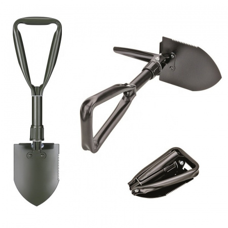 Лопата складная Multi Shovel Pro в чехле, чёрная