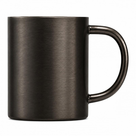 Стальная кружка с двойными стенками Altai, gun metal